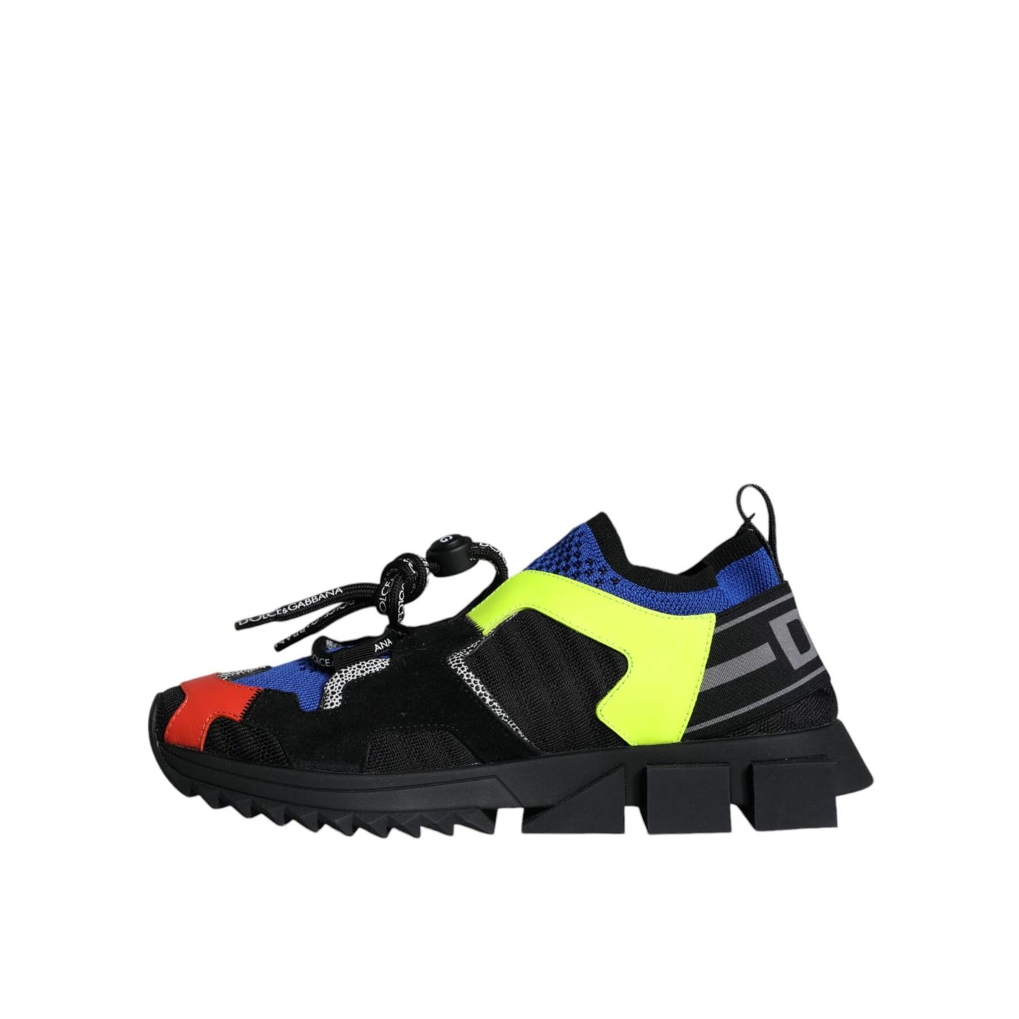 Dolce & Gabbana Multicolor Mesh Sorrento Trekking Sneakers Shoes