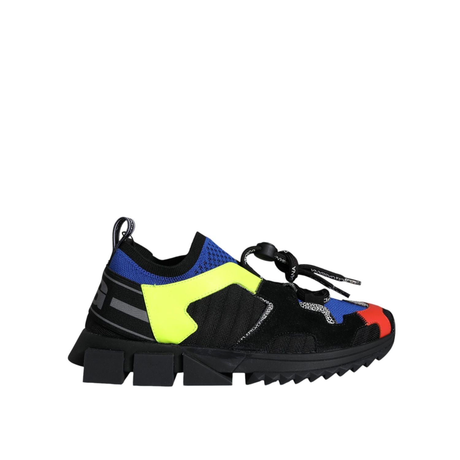Dolce & Gabbana Multicolor Mesh Sorrento Trekking Sneakers Shoes