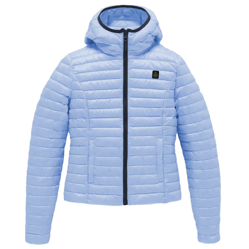 Refrigiwear Light Blue Polyamide Women Jacket