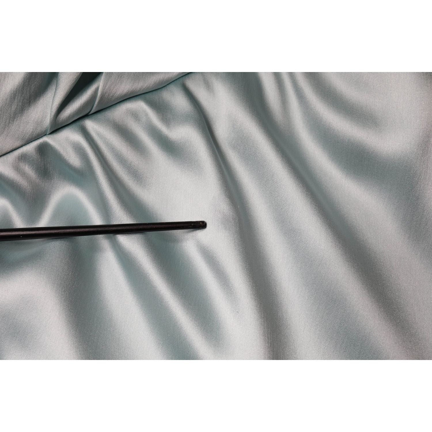 Dolce & Gabbana Mint Green Silk Fit Cut One Shoulder Dress