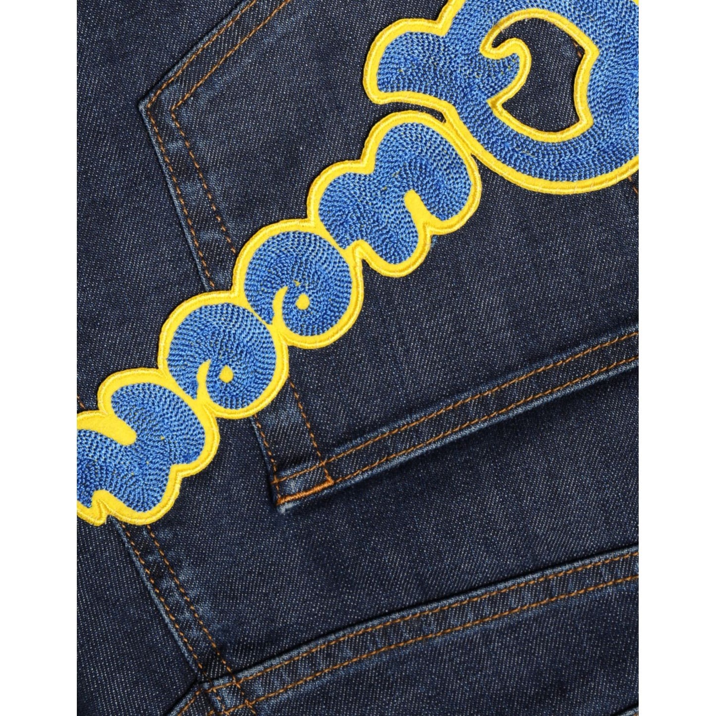 Dolce & Gabbana Dark Blue QUEEN Cotton Skinny Denim Jeans