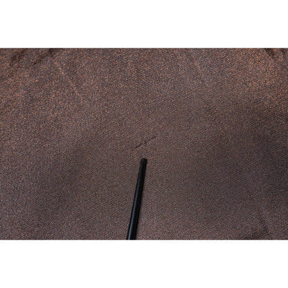 Dolce & Gabbana Brown Floral Applique Viscose Short Sleeve Top