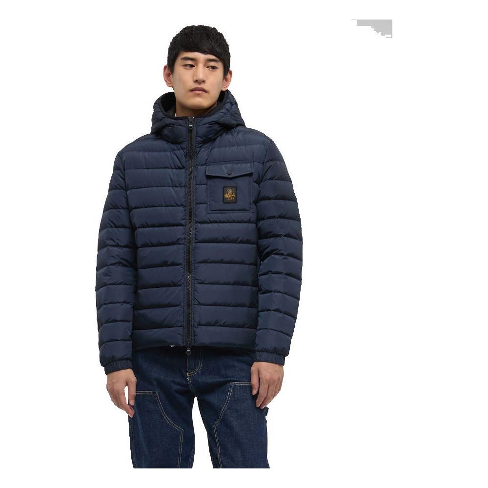 Refrigiwear Blue Nylon Men Jacket