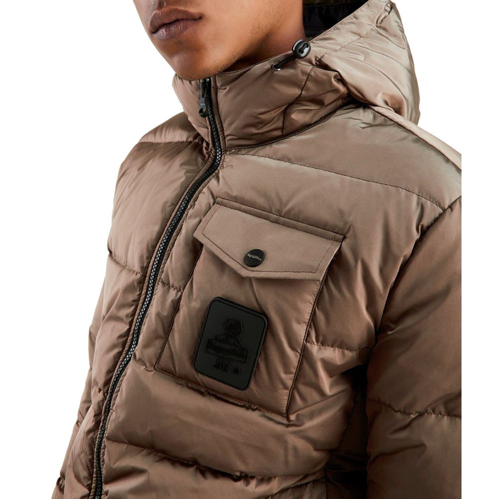 Refrigiwear Brown Nylon Jackets & Coat