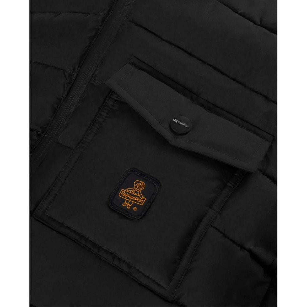 Refrigiwear Black Nylon Jackets & Coat
