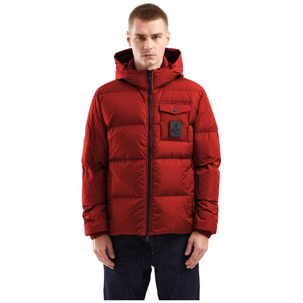 Refrigiwear Red Nylon Men Jacket