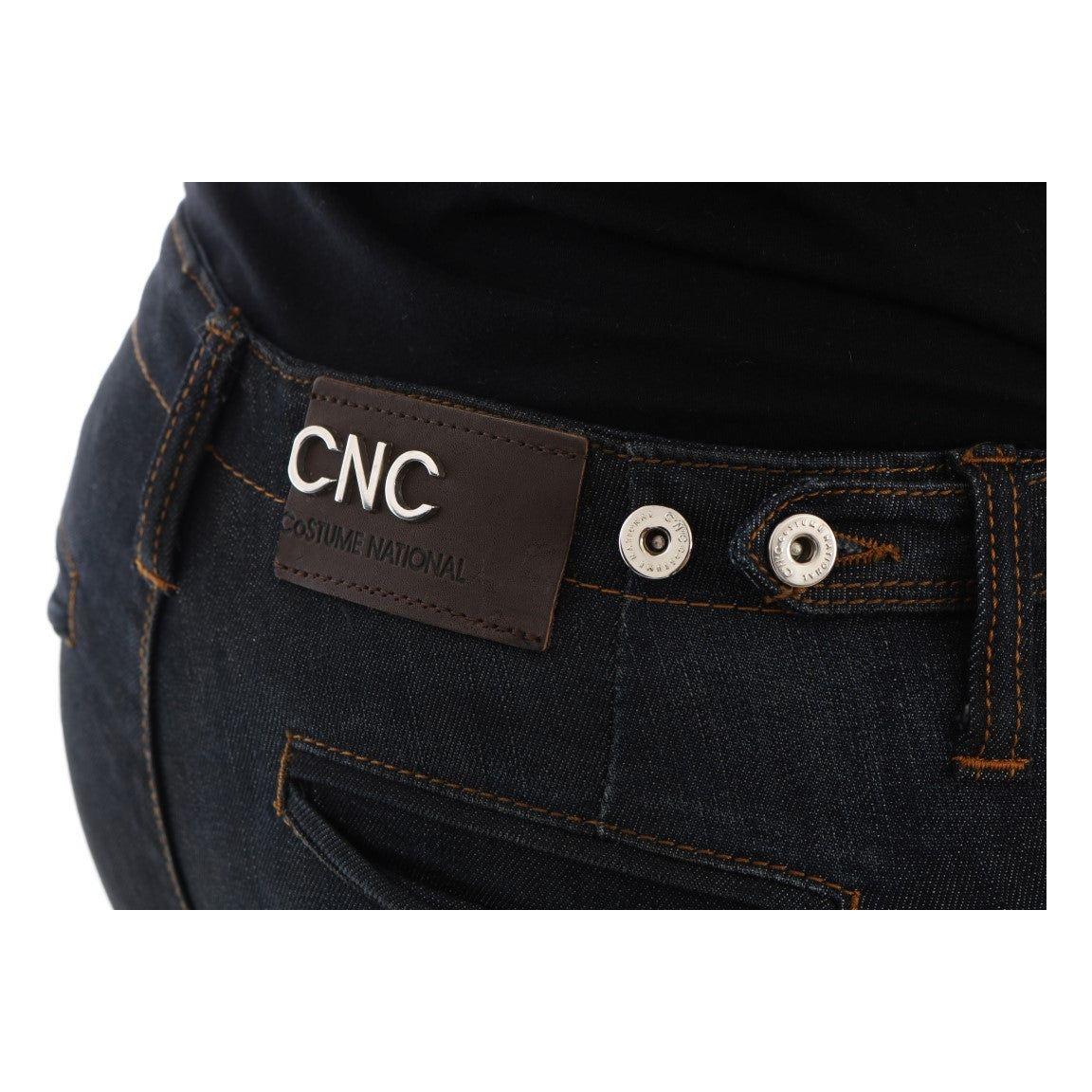 بنطلون جينز ضيق باللون الأزرق الداكن من كوستيوم ناشيونال سفلت