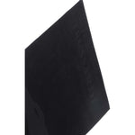 Trussardi Beachwear Black Cotton Men Beach Towel