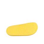 Dolce & Gabbana Yellow Rubber Slides Sandals Beachwear Shoes