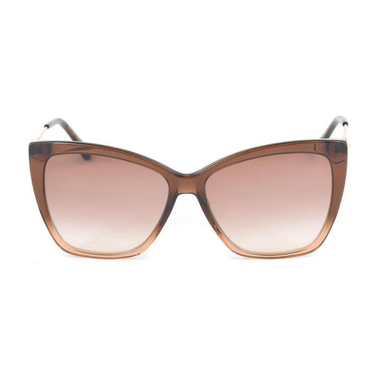Jimmy Choo Brown Metal Sunglasses