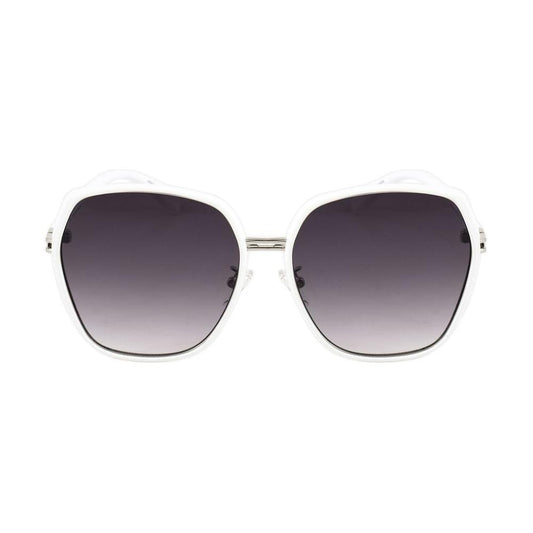 Guess White Metal Sunglasses GUGF040721BAC