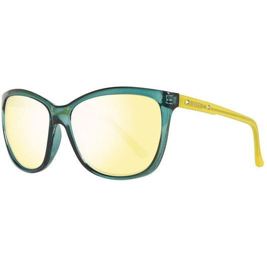 Guess Green Plastic Sunglasses GUGU730860S18AC