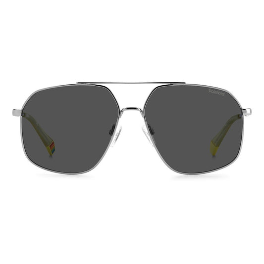 Polaroid Gray Stainless Steel Sunglasses POPLD6173S6LBM9AC