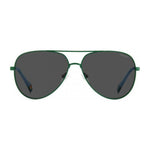 Polaroid Green Metal Sunglasses POPLD6187S1EDAC