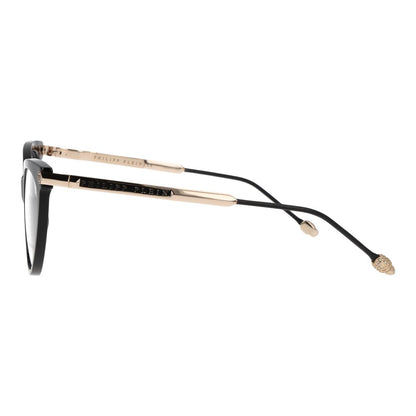 Philipp Plein Black Cellulose Acetate Glasses (Frames)