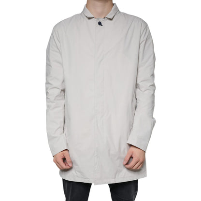 People Of Shibuya Off White Full Zip Coat Men Jacket