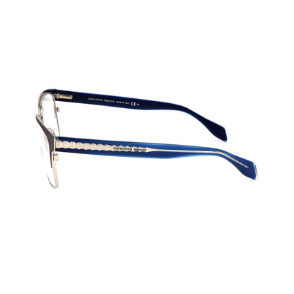 Alexander McQueen Bicolor Metal Glasses (Frames)