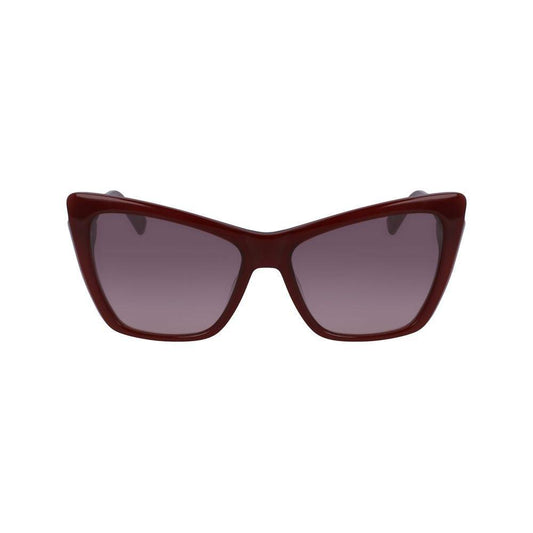Longchamp Red Acetate Sunglasses LOLO669S598AC