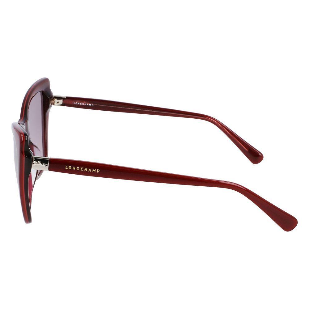Longchamp Red Acetate Sunglasses LOLO669S598AC