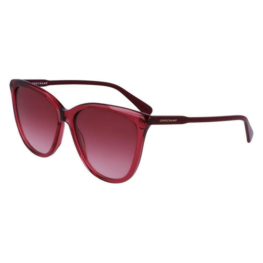 Longchamp Red Acetate Sunglasses LOLO718S601AC