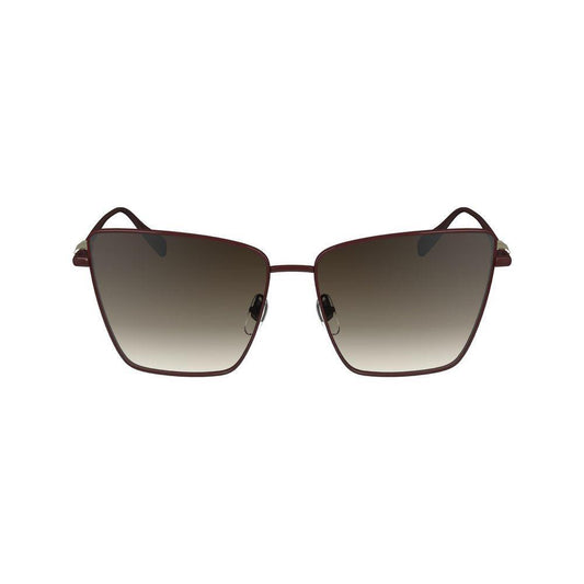 Longchamp Red Metal Sunglasses LOLO172S601AC