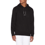 Armani Exchange Black Cotton Hoody AR-4516900009-IT54 | XXL