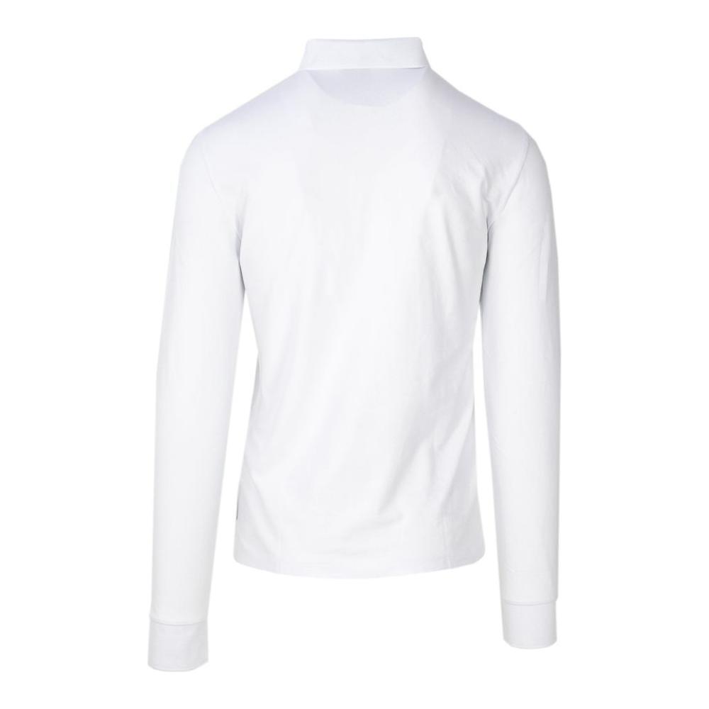 Armani Exchange White Cotton Long Sleeve AR-2160700008-IT42 | XS