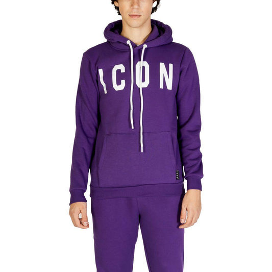 Icon Purple Cotton Hoody IC-15262700151-IT46 | M