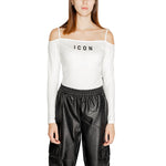 Icon White Cotton Bodysuit IC-14926900008-IT44|L