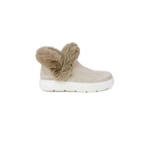Love Moschino Beige Leather Sneaker LO-13042400127-EU36/US6