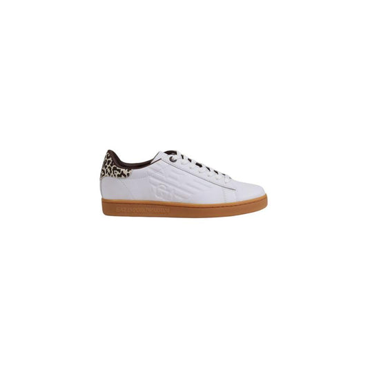 EA7 Emporio Armani Beige Leather Sneaker EA-11890900127-EU36/US6
