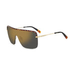 Missoni Gold Metal Sunglasses