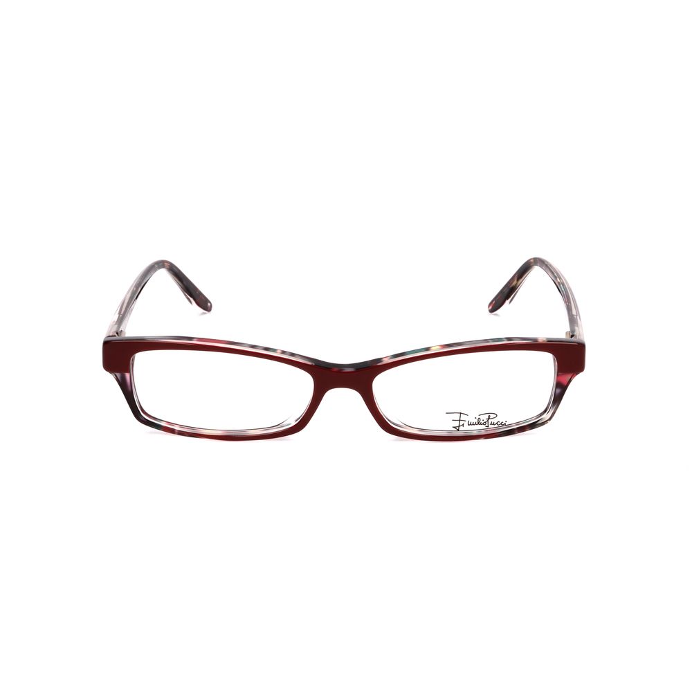 Emilio Pucci Red Plastic Glasses (Frames)