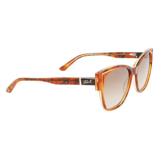 Karl Lagerfeld Orange Acetate Sunglasses KLKL6069S812AC