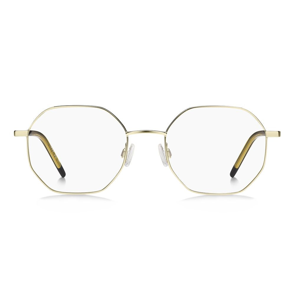 Hugo Boss Gold Metal Frames - Women's Glasses HG1216AOZE919 with golden 49/19/135mm dimensions, stylish and elegant eyewear.