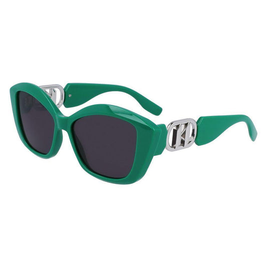 Karl Lagerfeld Green Injected Sunglasses KLKL6102S300AC