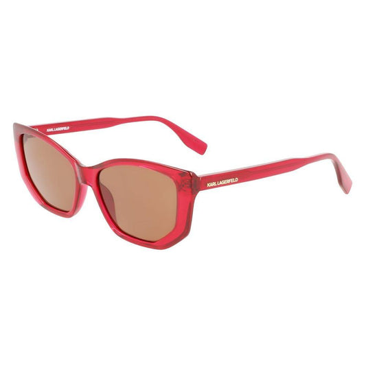 Karl Lagerfeld Red Injected Sunglasses KLKL6071S628AC