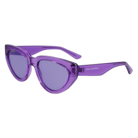 Karl Lagerfeld Purple Injected Sunglasses KLKL6100S516AC