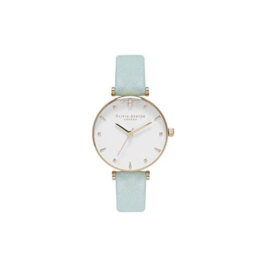 Olivia Burton Green Artificial Leather Watch
