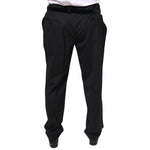 Dolce & Gabbana Black Wool Men Formal Dress Pants PAN75566-58