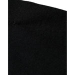 Dolce & Gabbana Black Cashmere Crew Neck Pullover Sweater