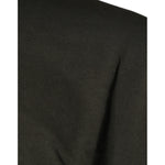Dolce & Gabbana Army Green Crown Cotton Sweatshirt Sweater