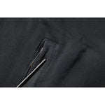 Dolce & Gabbana Black Logo Plaque Hooded Full Zip Sweater