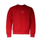 Dolce & Gabbana Maroon DG Logo Cotton Men Sweatshirt Sweater