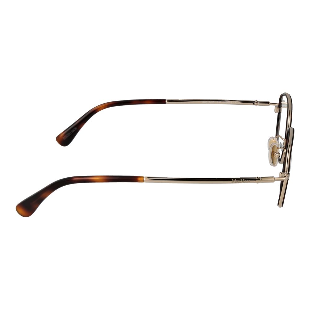 Max Mara Brown Metal Glasses (Frames)