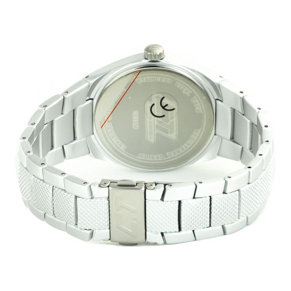 Chronotech Silver Polycarbonate Watch