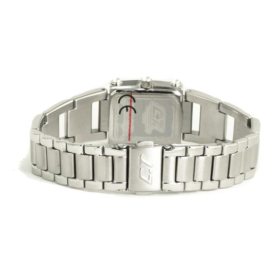 Chronotech Silver Stainless Steel Watch