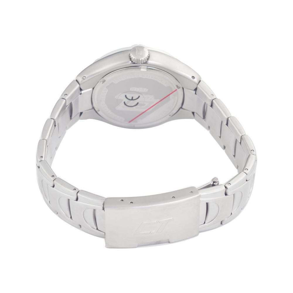 Chronotech Silver Stainless Steel Watch