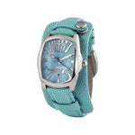 Chronotech Blue Leather Watch