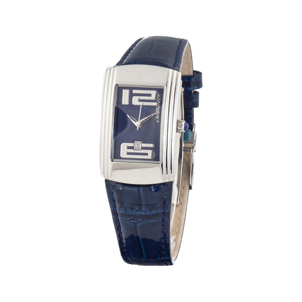 Chronotech Blue Leather Watch